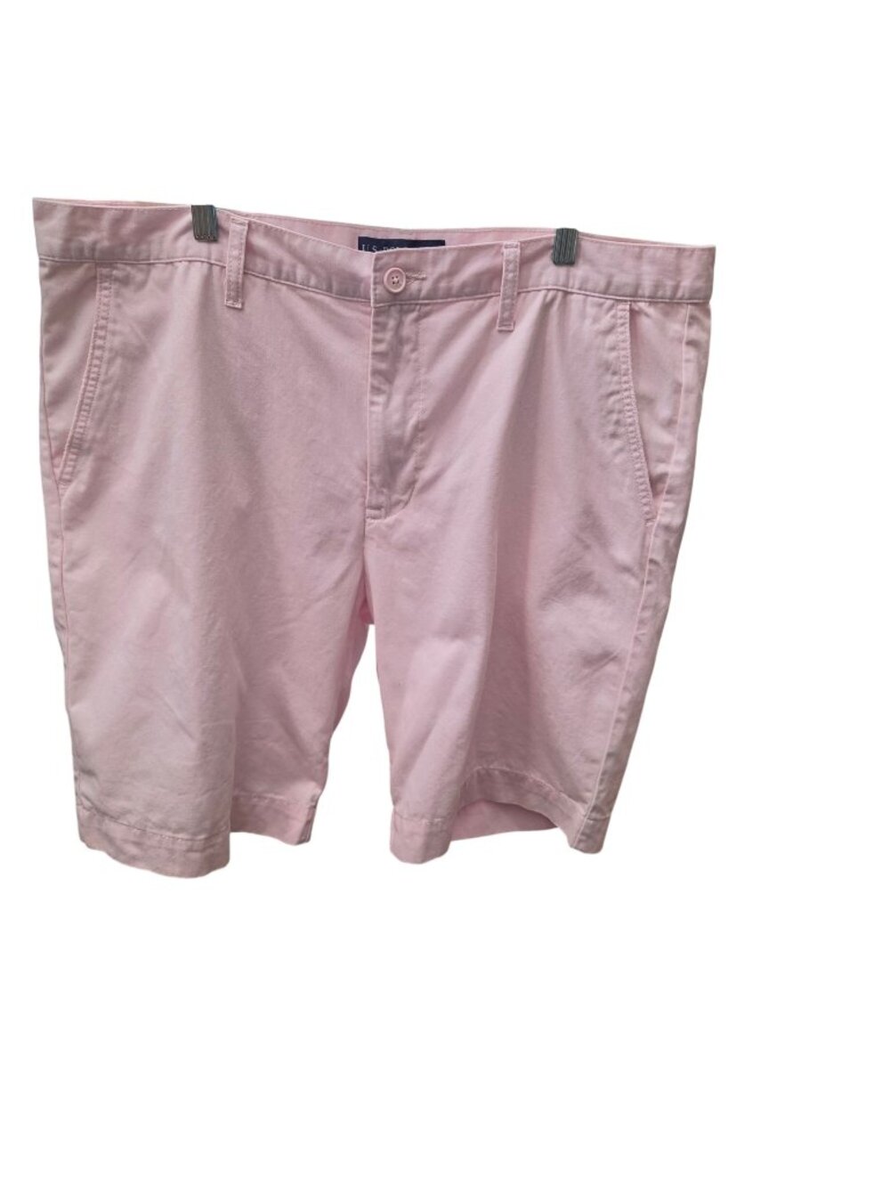 U.S. Polo Assn. Mens Pink Chino Shorts W38 Cotton Casual Summer Wear